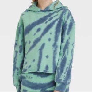 XXl girls Art Class Cropped Hoodie